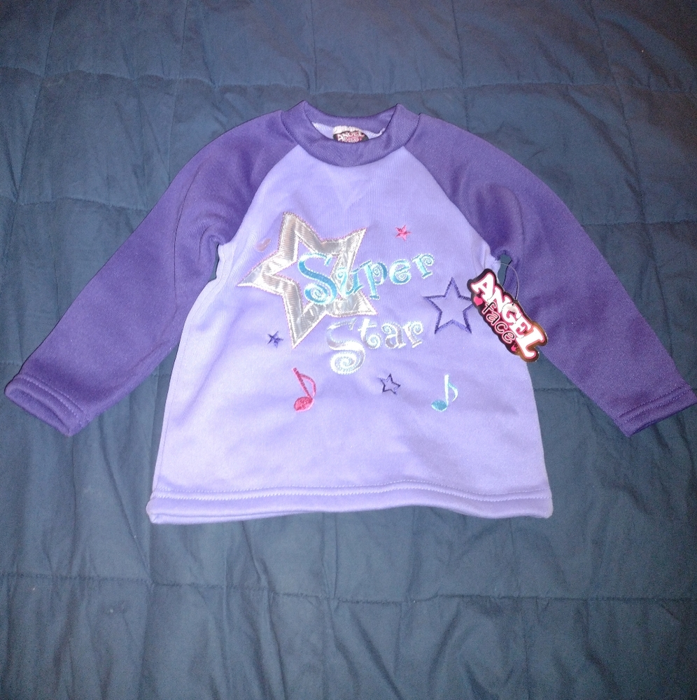 Angel Face Girl's Super Star Shirt Size 2T